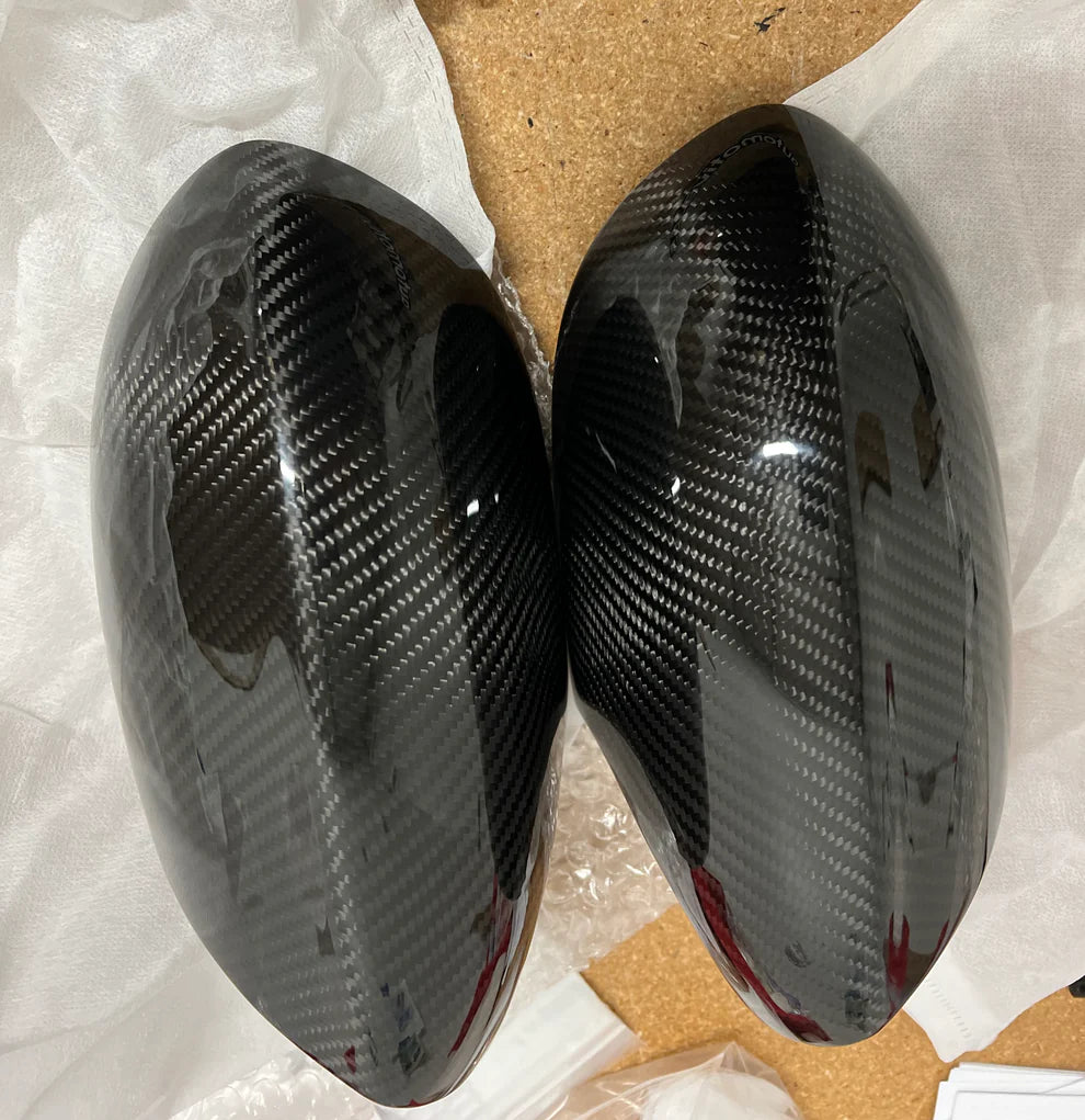 BMW E90, E92 & E93 M3 Carbon Fiber Mirror Caps