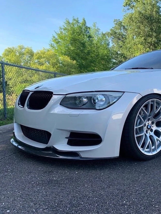 BMW E92 & E93 3-Series AK Style Carbon Fiber Front Lip