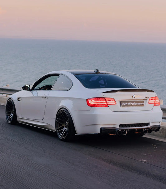BMW E92 & E93 M3 ES Style Carbon Fiber Side Skirt Extensions