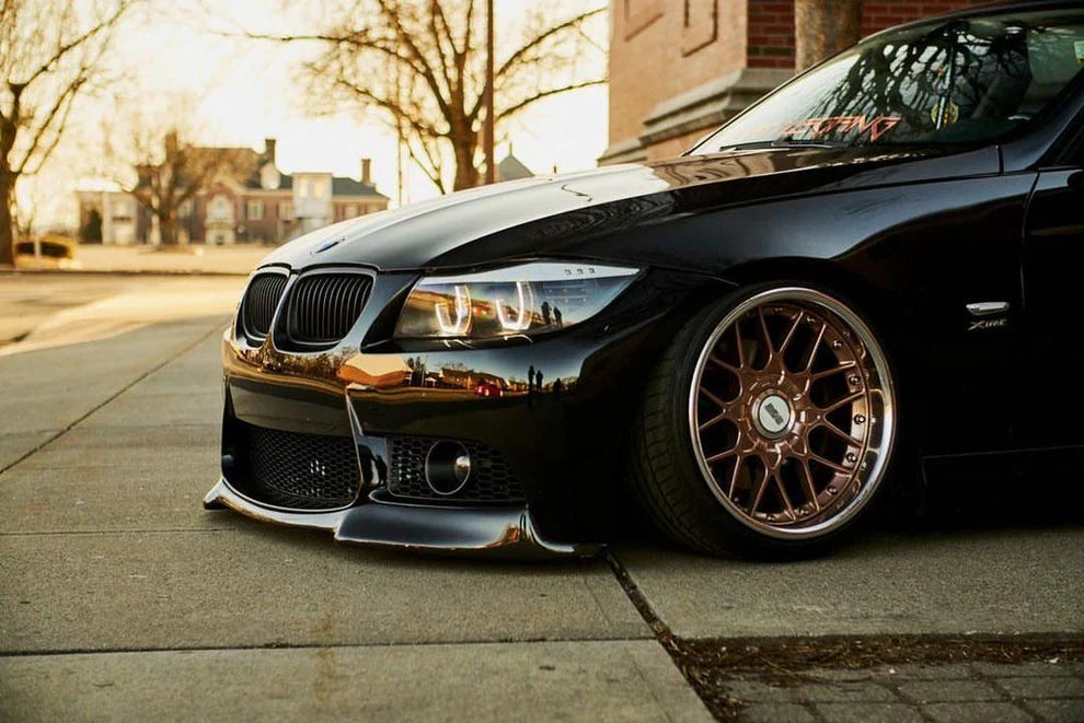 BMW E9X 3-Series V Style Carbon Fiber Lip