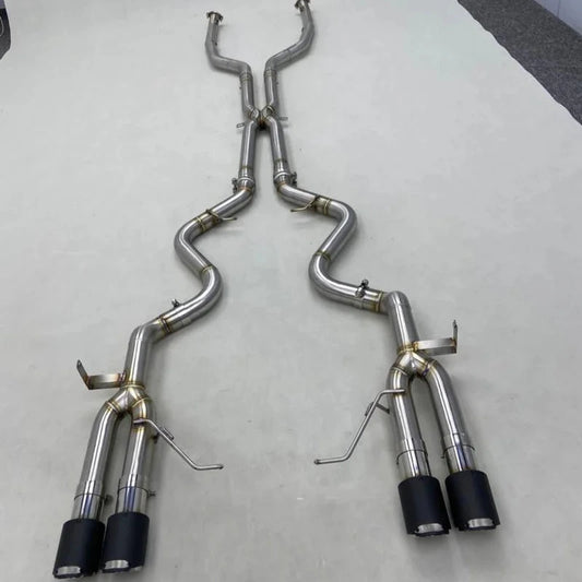 BMW E9X M3 Stainless Steel & Titanium MBS Race Track Exhaust System