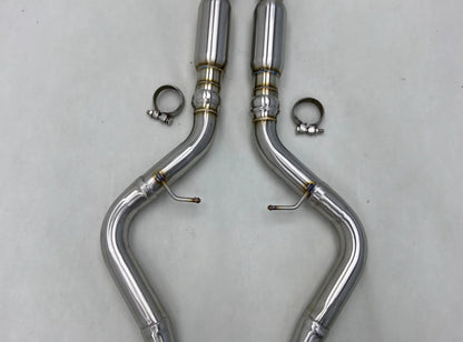 BMW E9X M3 MBS Stainless Steel & Titanium Valved Exhaust System (S65)