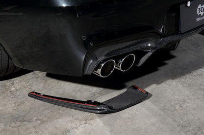 BMW F06 / F12 / F13 M6 3D Design Carbon Fiber Rear Under Splitter Set