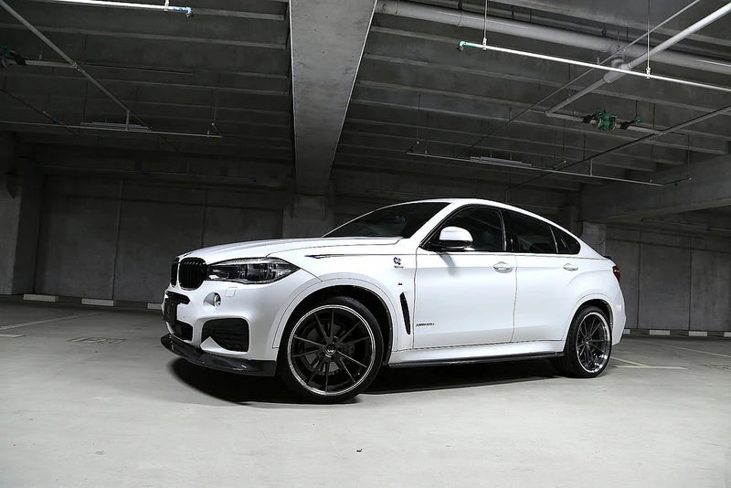 BMW F16 X6 3D Design M-Sport Carbon Fiber Front Lip
