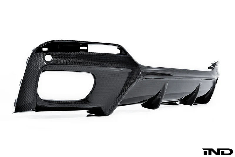 BMW F16 X6 3D Design M-Sport Carbon Fiber Rear Diffuser