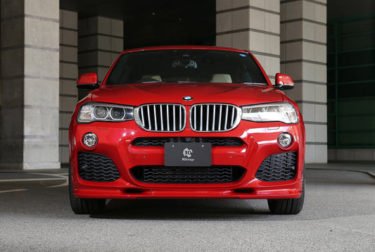 BMW F26 X4 3D Design M-Sport Front Lip