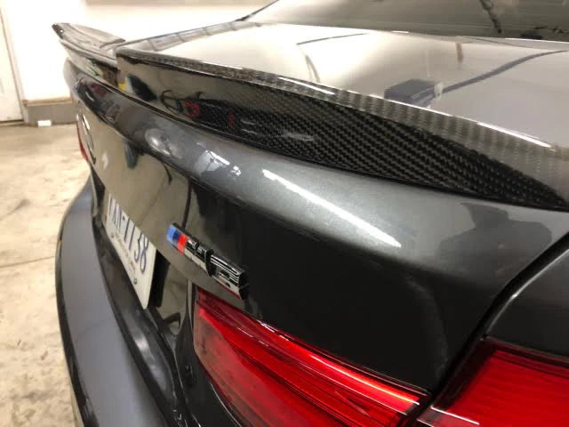 BMW F30 3-Series & F80 M3 CS Style Carbon Fiber Spoiler