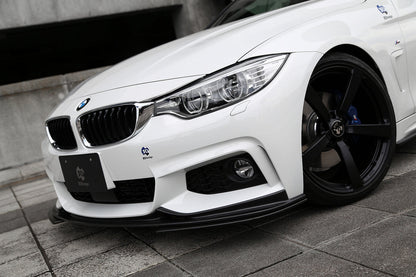 BMW F32 / F36 4-Series 3D Design M-Sport Carbon Fiber Front Lip