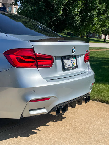 BMW F80 M3 & F30 3-Series Performance Carbon Fiber Spoiler