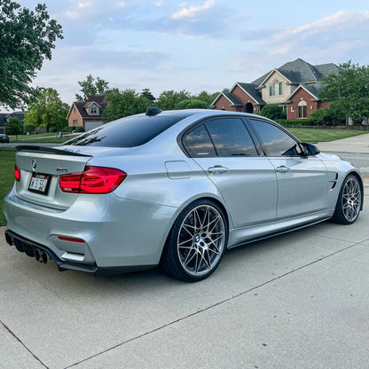 BMW F80 M3 & F82/F83 M4 Carbon Fiber Performance Side Skirt Extensions