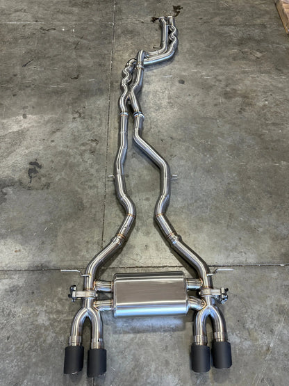 BMW F80 M3 & F82/F83 M4 MBS Stainless Steel Valved Exhaust System S55