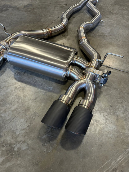 BMW F80 M3 & F82/F83 M4 MBS Stainless Steel Valved Exhaust System S55