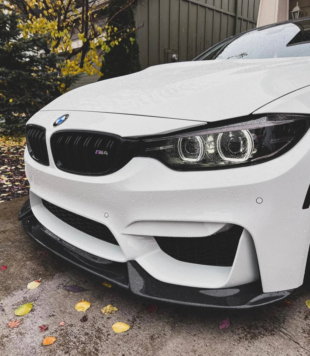 BMW F80 M3 & F82/F83 M4 VR Style Carbon Fiber Front Lip