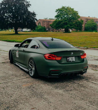 BMW F82 M4 PSM Style Carbon Fiber Side Skirts