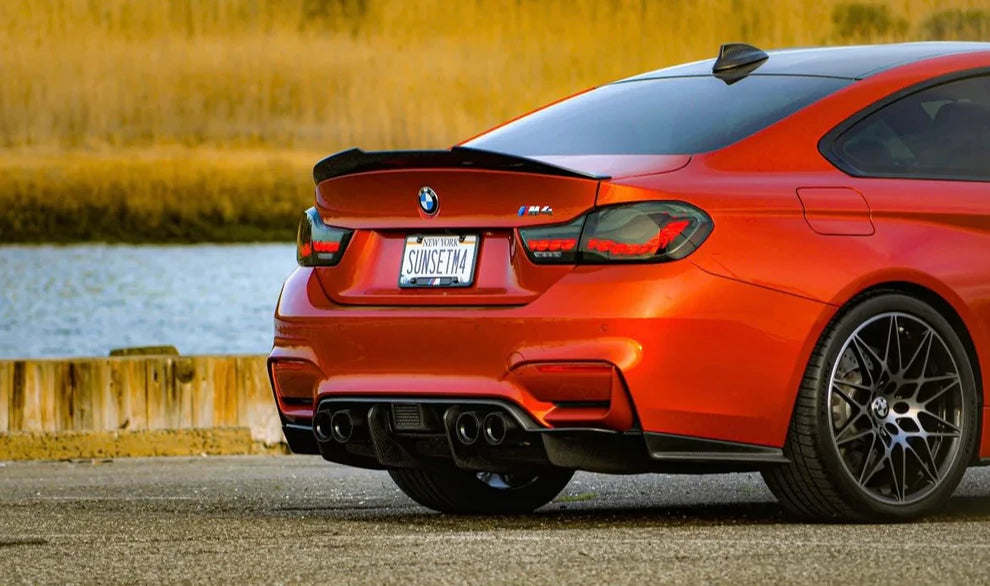 BMW F82 M4 PSM Style Rear Carbon Fiber Diffuser