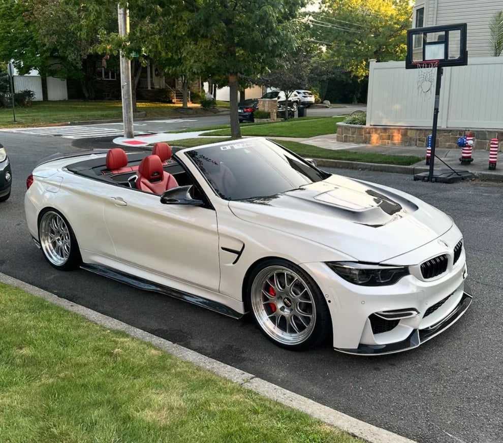 BMW F83 M4 PSM Style Carbon Fiber Side Skirts