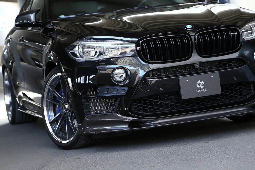 BMW F86 X6M 3D Design Carbon Fiber Front Lip