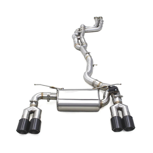 BMW F87 M2 MBS Stainless Steel & Titanium Valved Exhaust System N55