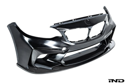 BMW F87 M2 S55 3D Design Carbon Fiber Front Bumper