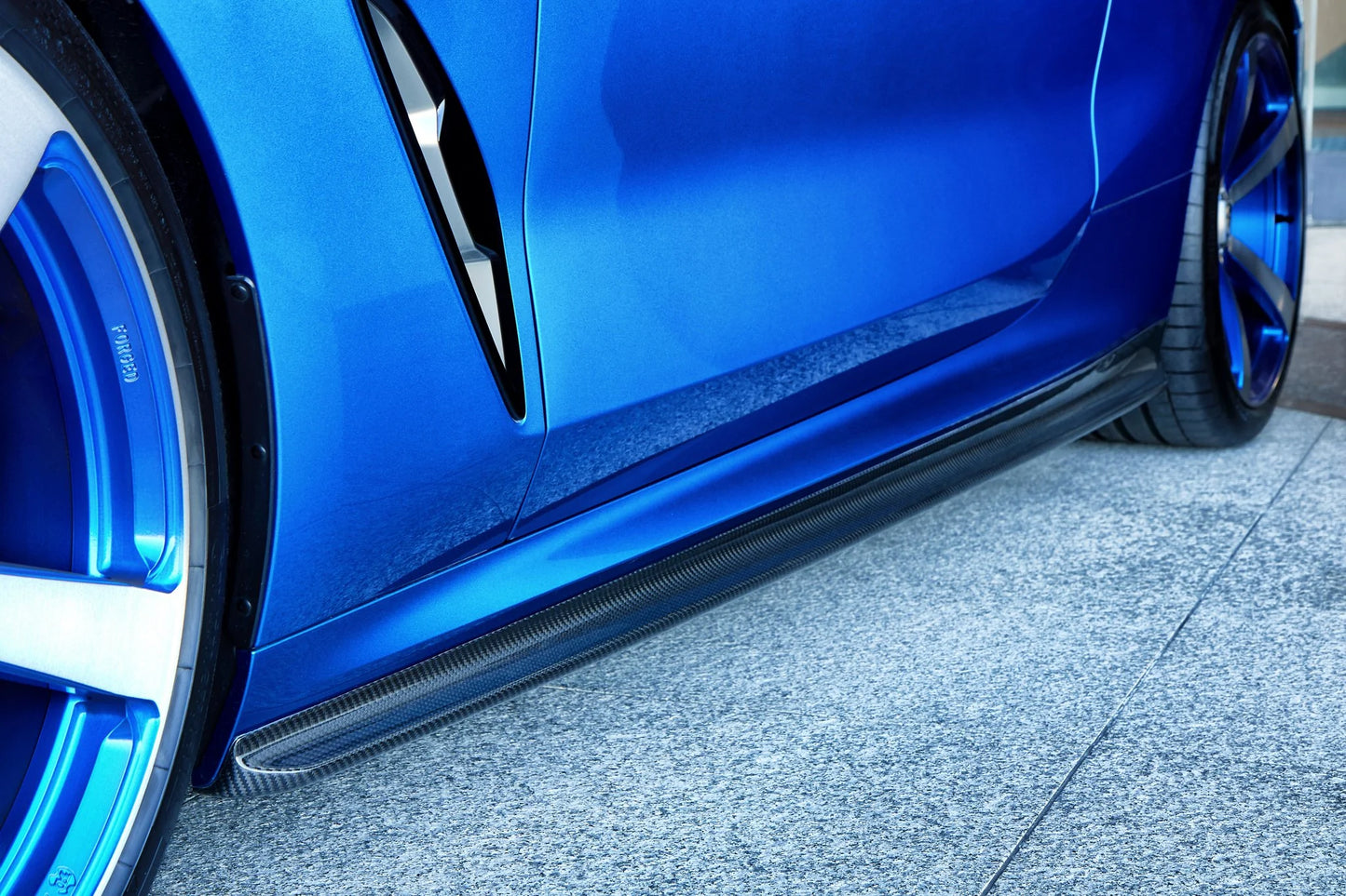 BMW F91 / F92 M8 & 8-Series 3D Design Carbon Fiber Side Skirt Set