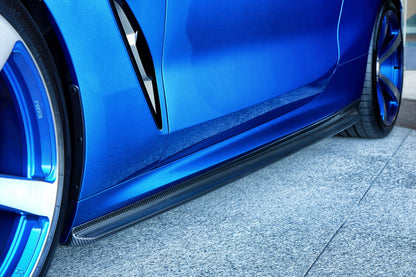 BMW F91 / F92 M8 & 8-Series 3D Design Carbon Fiber Side Skirt Set