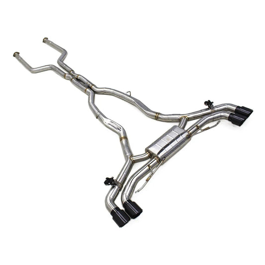 BMW F95/F96 X5M/X6M MBS Stainless Steel & Titanium Valved Exhaust System