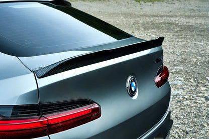 BMW F98 X4M 3D Design Carbon Fiber Rear Trunk Spoiler
