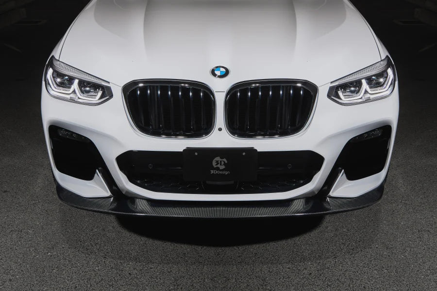 BMW G01 X3 3D Design Pre-LCI Carbon Fiber Front Lip