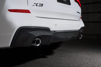 BMW G01 X3 3D Design Pre-LCI Carbon Fiber Rear Diffuser