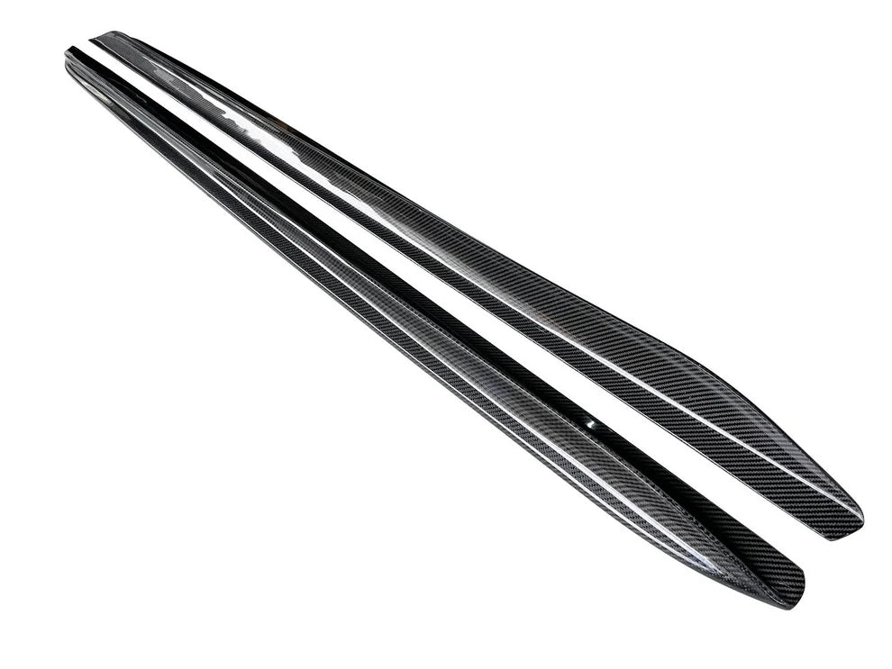 BMW G20 3-Series Performance Carbon Fiber Side Skirt Extensions