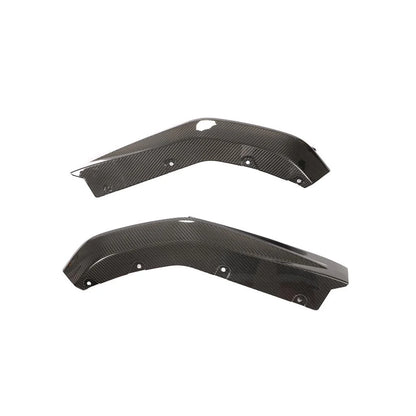 BMW G80 M3 Dry Carbon Fiber Rear Bumper Splitter Spats