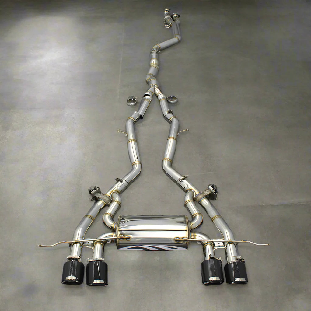 BMW G80 M3 Stainless Steel Valved Cat Back Exhaust