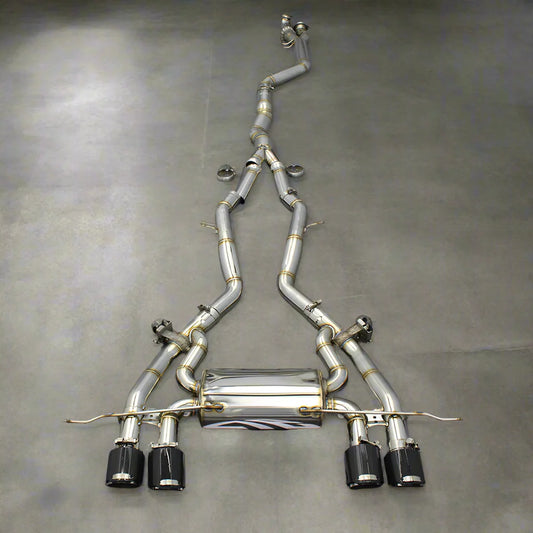 BMW G87 M2 Stainless Steel Valved Cat Back Exhaust