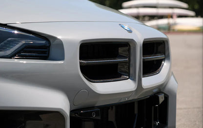 BMW G87 M2 Autotecknic Gloss Black & Carbon Fiber Motorsport Grill