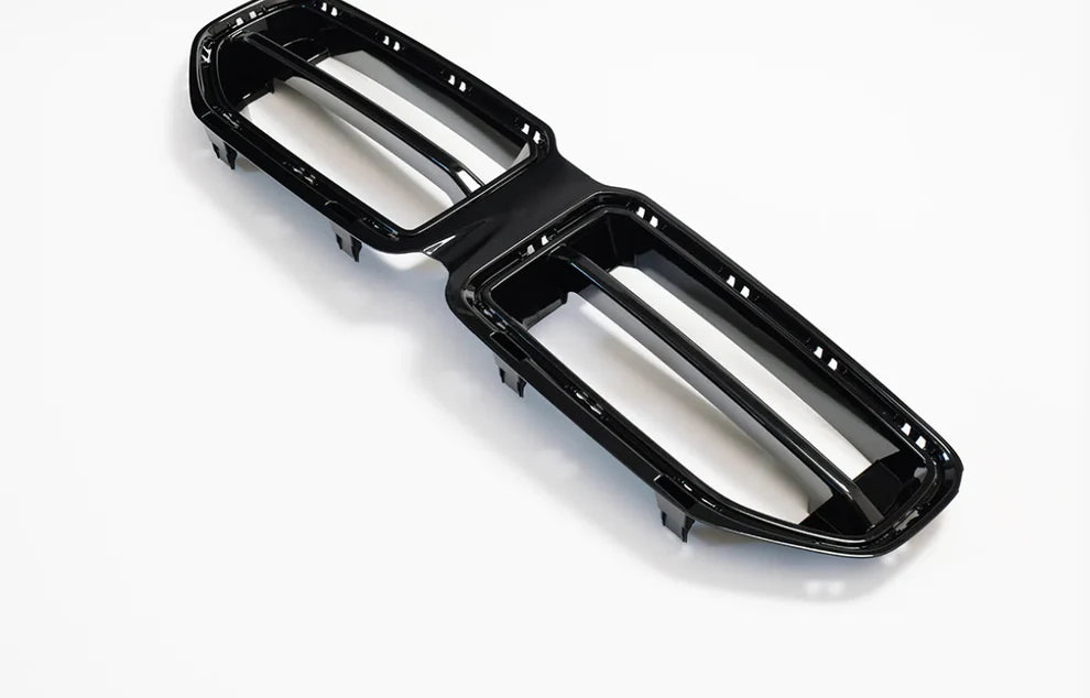 BMW G87 M2 Autotecknic Gloss Black & Carbon Fiber Motorsport Grill
