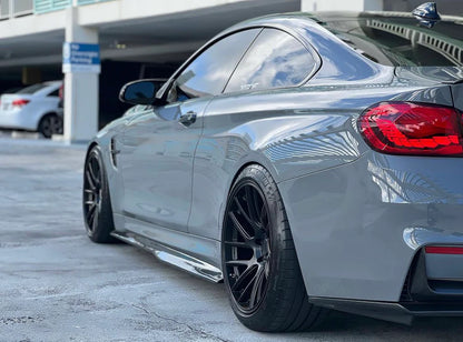 BMW F82 M4 PSM Style Carbon Fiber Side Skirts