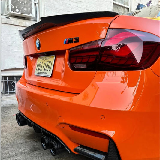 BMW F80 M3 M4 Style Carbon Fiber Spoiler