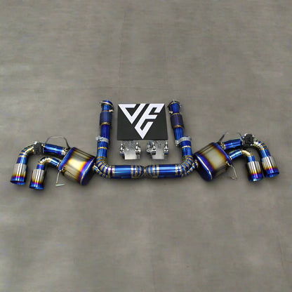 Chevrolet C8 Corvette Titanium & Stainless Steel Valved Exhaust