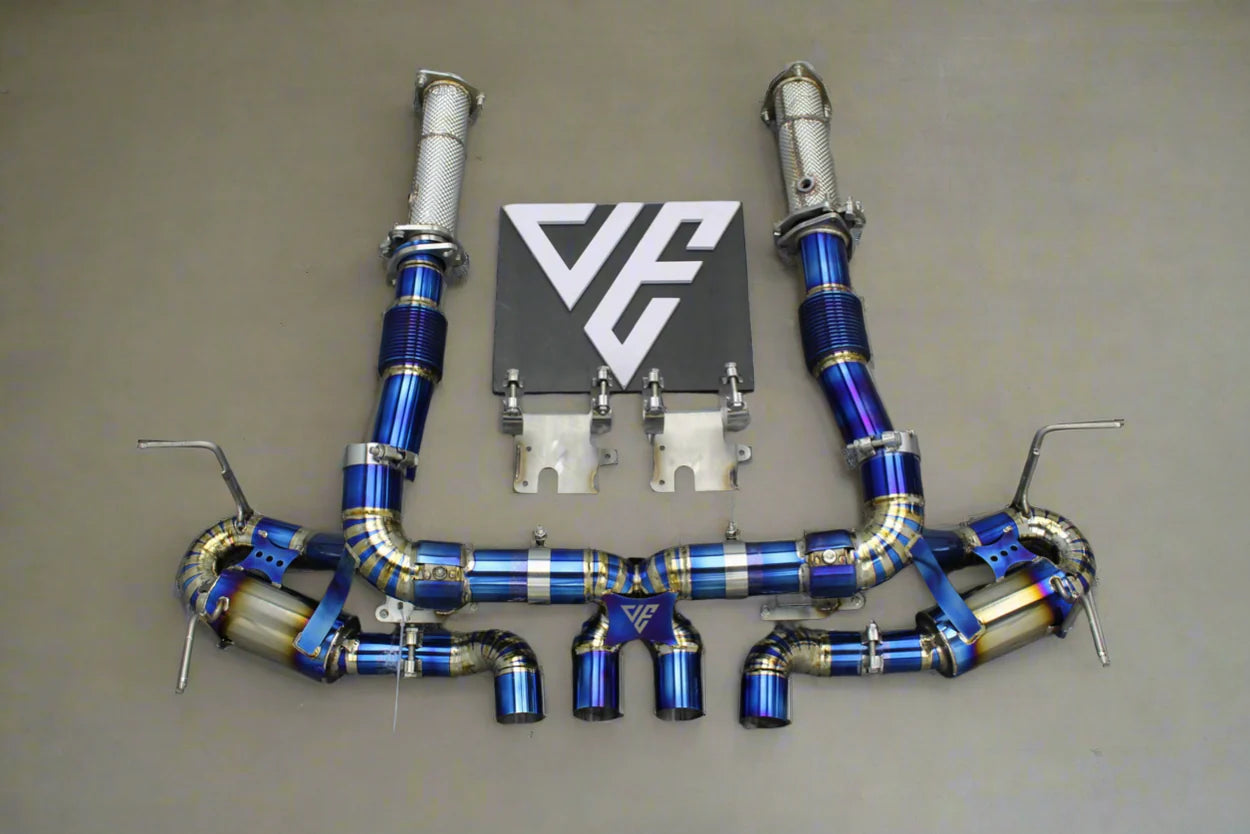 Chevrolet C8 Z06 Corvette Titanium & Stainless Steel Valved Exhaust