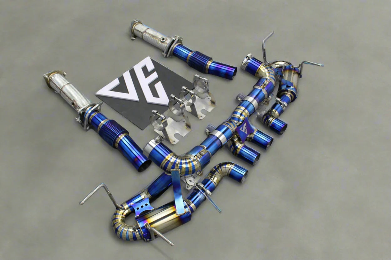 Chevrolet C8 Z06 Corvette Titanium & Stainless Steel Valved Exhaust