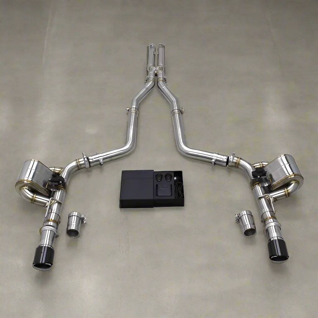 Dodge Charger & Challenger Valved Stainless Steel & Titanium Catback Exhaust