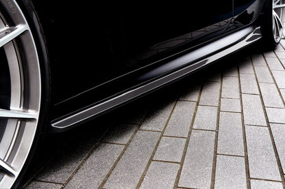 BMW F93 M8 Gran Coupe 3D Design Carbon Fiber Side Skirt Set