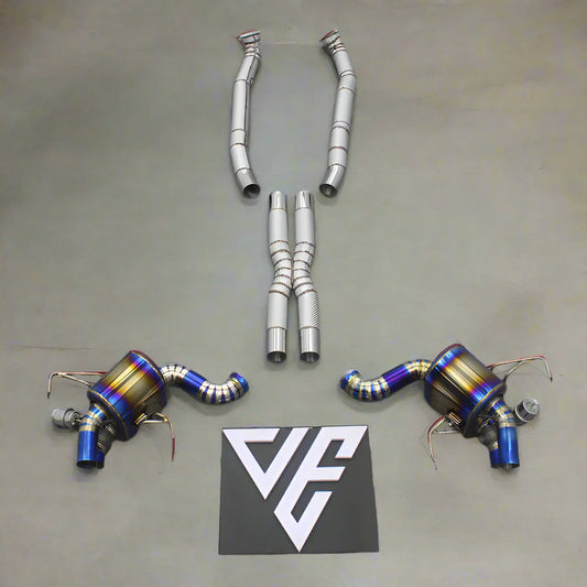 Ferrari California Titanium Valved Exhaust 4.3L