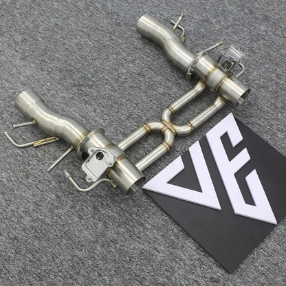 Ferrari SF90 Stainless Steel & Titanium Valved Exhaust 3.9T