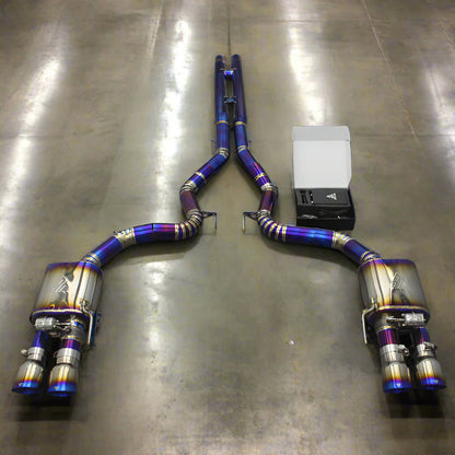 Ford Mustang GT S550 Titanium Valved Cat Back Exhaust