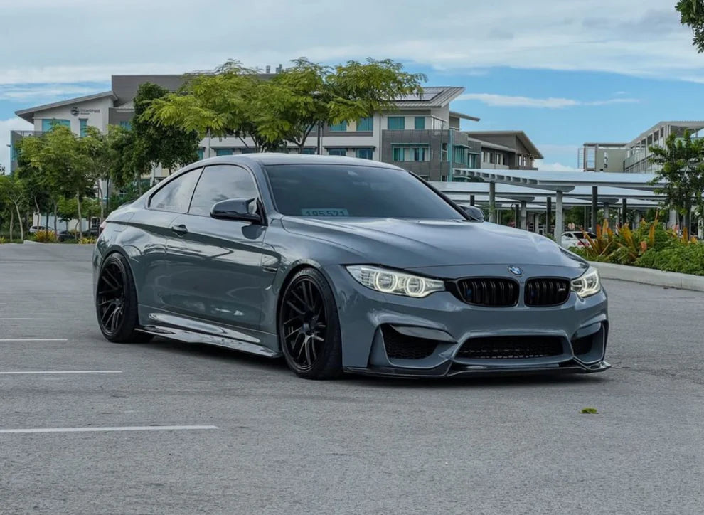 BMW F82 M4 PSM Style Carbon Fiber Side Skirts