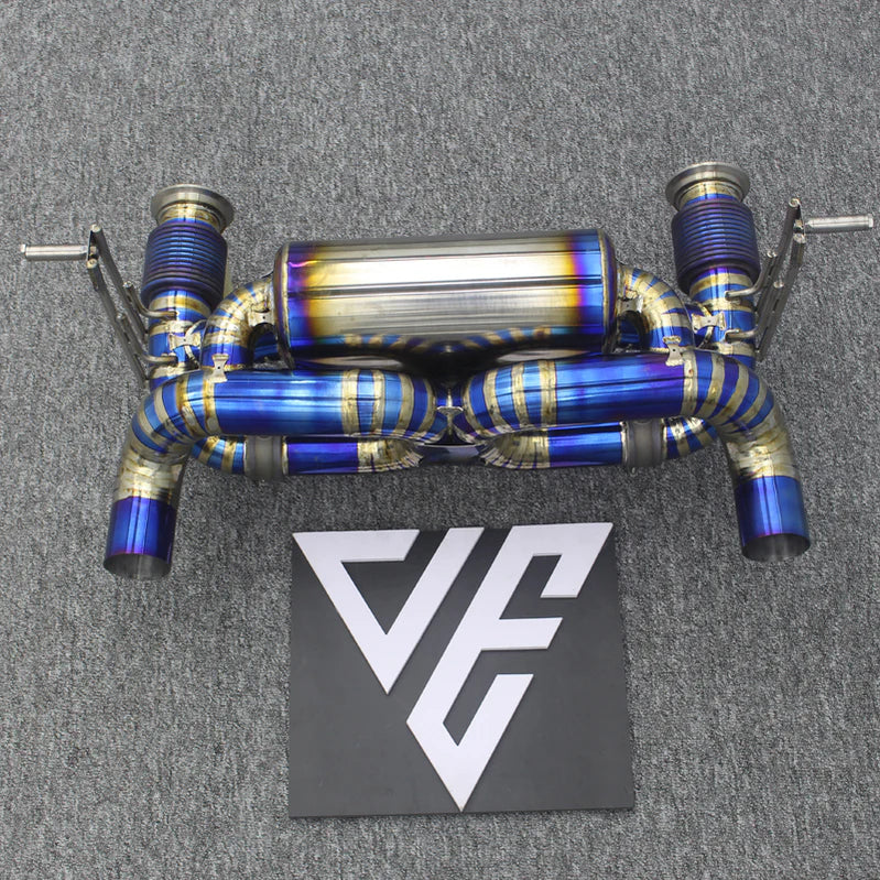 Lamborghini Huracan STO Stainless Steel & Titanium Valved Exhaust