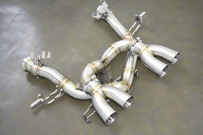 Lamborghini Revuelto Stainless Steel & Titanium Valved Catback Exhaust