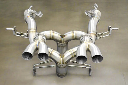 Lamborghini Revuelto Stainless Steel & Titanium Valved Catback Exhaust