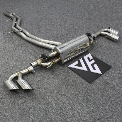 Lamborghini Urus Stainless Steel & Titanium Valved Exhaust